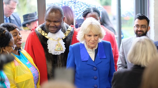 Duchess of Cornwall meets staff and students | ICMP London