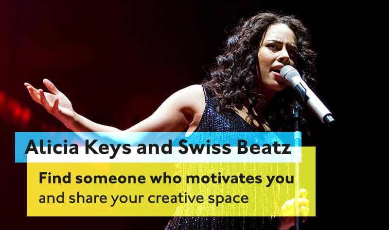 Alicia Keys find someone who motivates you