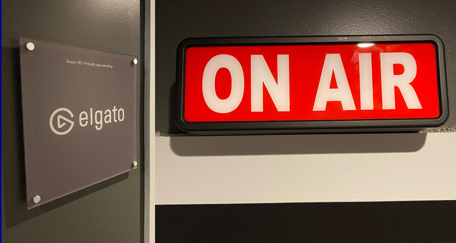 Elgato-Podcast Recording studio ICMP London