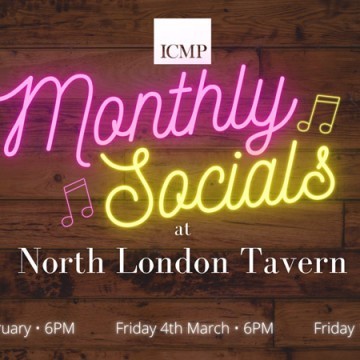 Monthly Socials at North London Tavern: February