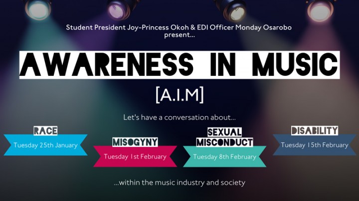 Awareness in Music Event Series [A.I.M] - MISOGYNY