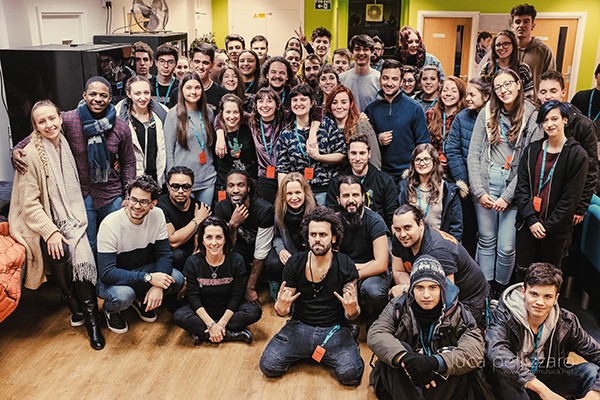 Italian students visit ICMP as part of London Music Weekend 
