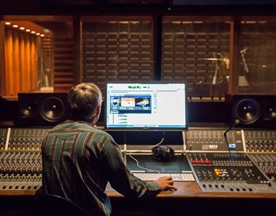 Image of an Audient production studio